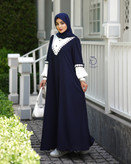 عبای روژین با پارچه کریشه اورجینال اندونزی و ساتن زارا ترک