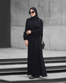 عبای راحیل با پارچه کریشه اورجینال اندونزی