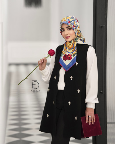 وست دلبر با پارچه کرپ مرویجت